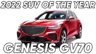 Announcing the 2022 MotorTrend SUV of the Year Genesis GV70 [upl. by Yleek52]