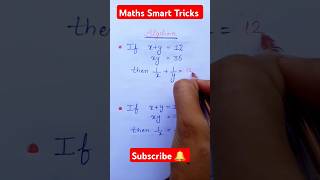 2 Second🔥💯Algebraic tricks maths algebra tricks fastcalculationtricks easymaths shortsfeed [upl. by Vinaya]