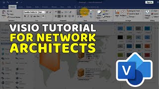 Visio Tutorial For Network Architects [upl. by Notlrak]