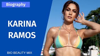 Karina Ramos  Modelo de moda y estrella del bikini [upl. by Hsihsa55]