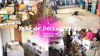 2023 Year in Review  Hoarder to Minimalist Decluttering Journey [upl. by Lyndsie]