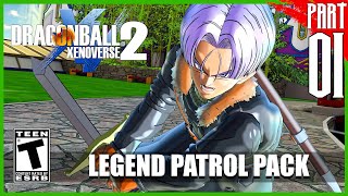 NEW Adept Patroller Custom Moveset in Dragon Ball Xenoverse 2 w2 New Skills [upl. by Lundell]