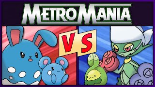 MetroMania Season 11 Heat 7 ♦ AZUMARILL amp AZURILL vs ROSERADE amp BUDEW [upl. by Osrit]