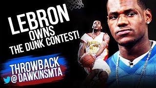 All DUNKS Of 2003 HS Dunk Contest  Young LeBron OWNS it  FreeDawkins [upl. by Burta]