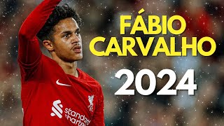 Fábio Carvalho  Skills amp Goals 2024 FC Liverpool [upl. by Naujud922]