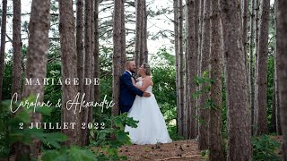 Mariage de Carolane amp Alexandre ♥ Wedding Day ♥ RECAP short version [upl. by Dory]