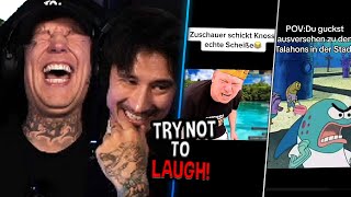 LACHEN  100€ 😳 LUSTIGE TikTok Clips mit julienbam 😂  MontanaBlack Highlights [upl. by Oine]