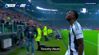 Timothy Weah Goal Juventus Vs Torino 10 All Goals Results amp Extended Highlights [upl. by Florella]