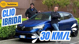 RENAULT CLIO IBRIDA  FINO A 30 KML Test Drive PRO e CONTRO [upl. by Nine]