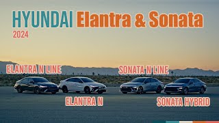 2024 Hyundai Elantra N Elantra N Line Sonata N Line and Sonata Hybrid [upl. by Yelsnit794]