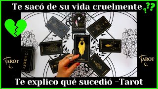 ⚠️EXPLOTO CONTIGO⚠️Y TE SACO DE SU VIDA SIN RAZON❓❓ TE DIRE QUE FUE LO QUE PASO❤️LECTURA DE TAROT ❤️ [upl. by Egwan802]