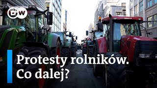 Masowe protesty rolników w Europie [upl. by Fredette]