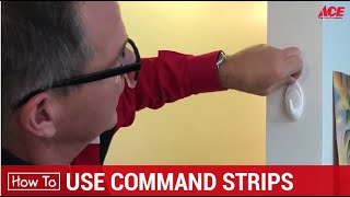 How To Use Command Strips  Ace Hardware [upl. by Noffets109]