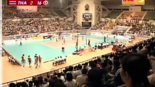 set 44  Thailand Beats ChinaFinal 15th Asian Womens Volleyball Championship 2009 [upl. by Emoreg23]