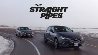 2018 Mazda3 Sport vs Mazda CX3 Review [upl. by Weissmann]