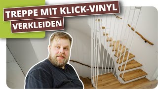 Treppe mit KlickVinyl verkleiden [upl. by Kaylee446]