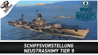 Neustrashimy  Zerstörer vorgestellt  World of Warships [upl. by Terriss]