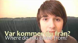 Swedish with Steve Episode 13 Asking questions Part 2 [upl. by Epner376]