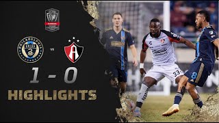 SCCL23 QFs Highlights  Philadelphia Union v Atlas FC [upl. by Yelac589]