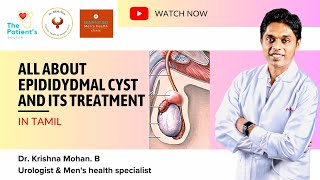 All about Epididymal cyst and its treatment in Tamil by Urologist and Mens health specialist health [upl. by Ahsiym]