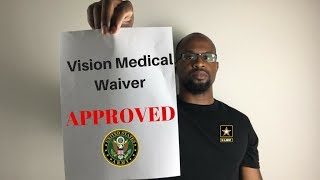 Army Medical Waiver  How To Get Vision Waiver Approved army medicalwaiverarmy meps armyocs [upl. by Limaa]