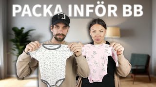 VI PACKAR BB VÄSKA  GRAVID [upl. by Leonteen]