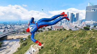 GTA 5 Epic Ragdoll GREEN SPIDERMAN VS RED MINIONVS GREEN HULK Euphoria Physics amp Funny Fails [upl. by Sileray]