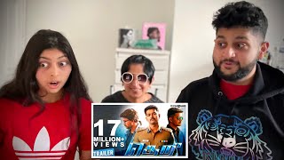 Theri Official Trailer  2K  Vijay Samantha Amy Jackson  🇬🇧 Reaction [upl. by Manlove]