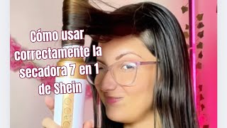 Como usar la secadora 7 en 1 de SHEIN correctamente [upl. by Eniger425]