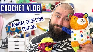 Crocheting while the world ends  Crochet vlog [upl. by Asile471]