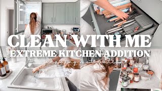 CLEAN WITH ME🧼🫧getting the house deep cleaned before Christmas  Extreme kitchen clean [upl. by Fielding]