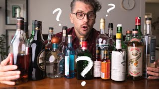 The ESSENTIAL Spirits  15 bottles to build your bar [upl. by Ahsinar380]