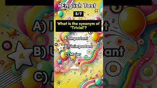 English Synonym Quiz  Vocabulary Test  Word Drill Trivia synonyms english quiz vocabulary fun [upl. by Thurmann]