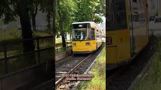 Tram in Berlin M4 Hufelandstraße No 8 [upl. by Alam612]