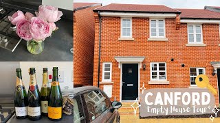 Our First Home  Canford Empty House Tour [upl. by Sirtimed]