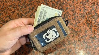 First in your Front Pocket OneTigris Nylon Zippered Wallet with ID Window [upl. by Eirrak175]