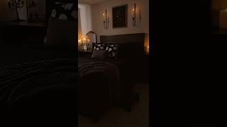 cozy moody vintage inspired bedroom reveal  ornate minimalistic decor  romantic dark academia [upl. by Mychael]