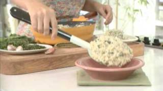 Receita de Risotto de Espinafre e queijo azul  Recepedia [upl. by Oaoj360]