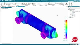 Siemens Solid Edge and Simcenter FLOEFD simulation with FEA [upl. by Nalahs339]