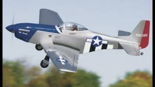 Great Planes P51 Mustang Review and Flight [upl. by Naus]