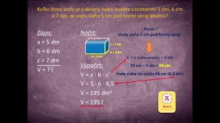 Objem akvária Koľko litrov vody je v akváriu [upl. by Streeter798]