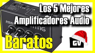 🔊 Los 5 MEJORES Amplificadores de Sonido BARATOS de Amazon 2023✅CalidadPrecio Para Casa  Coche [upl. by Adne]