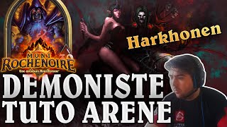 Hearthstone  Tutoriel Arène Démoniste avec Harkhonen  FR [upl. by Silra]