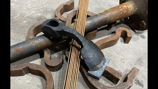 How to Forge an Adze for Woodworking [upl. by Durgy4]