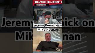 Jeremy Roenick talks about Mike Keenan flyers blackhawks hockey shorts [upl. by Irrab]