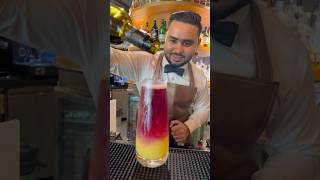 🔥Refreshing RedWine Cocktail😱shorts cocktail wine [upl. by Ylrebmik606]