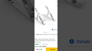 Laptop Stand Unboxing  By On Flipkart  Best Aluminium Quality  Buy Now [upl. by Susan]