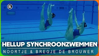 Hellup Synchroonzwemmen met Noortje en Bregje de Brouwer  ZAPPSPORT [upl. by Burton504]