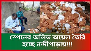 স্পেনের অলিভ অয়েল তৈরি হচ্ছে নন্দীপাড়ায় [upl. by Hibbs]