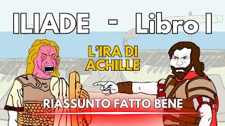 ILIADE Libro I L’ira di Achille – RIASSUNTO FATTO BENE [upl. by Aloisia]